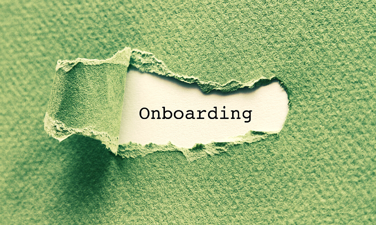 the onboarding process