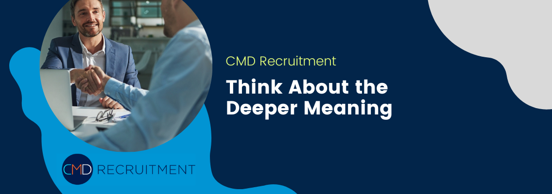 Think About the Deeper Meaning