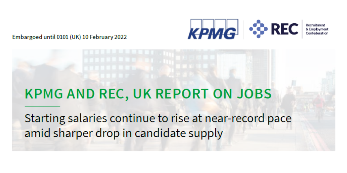KPMG – UK Jobs Report January