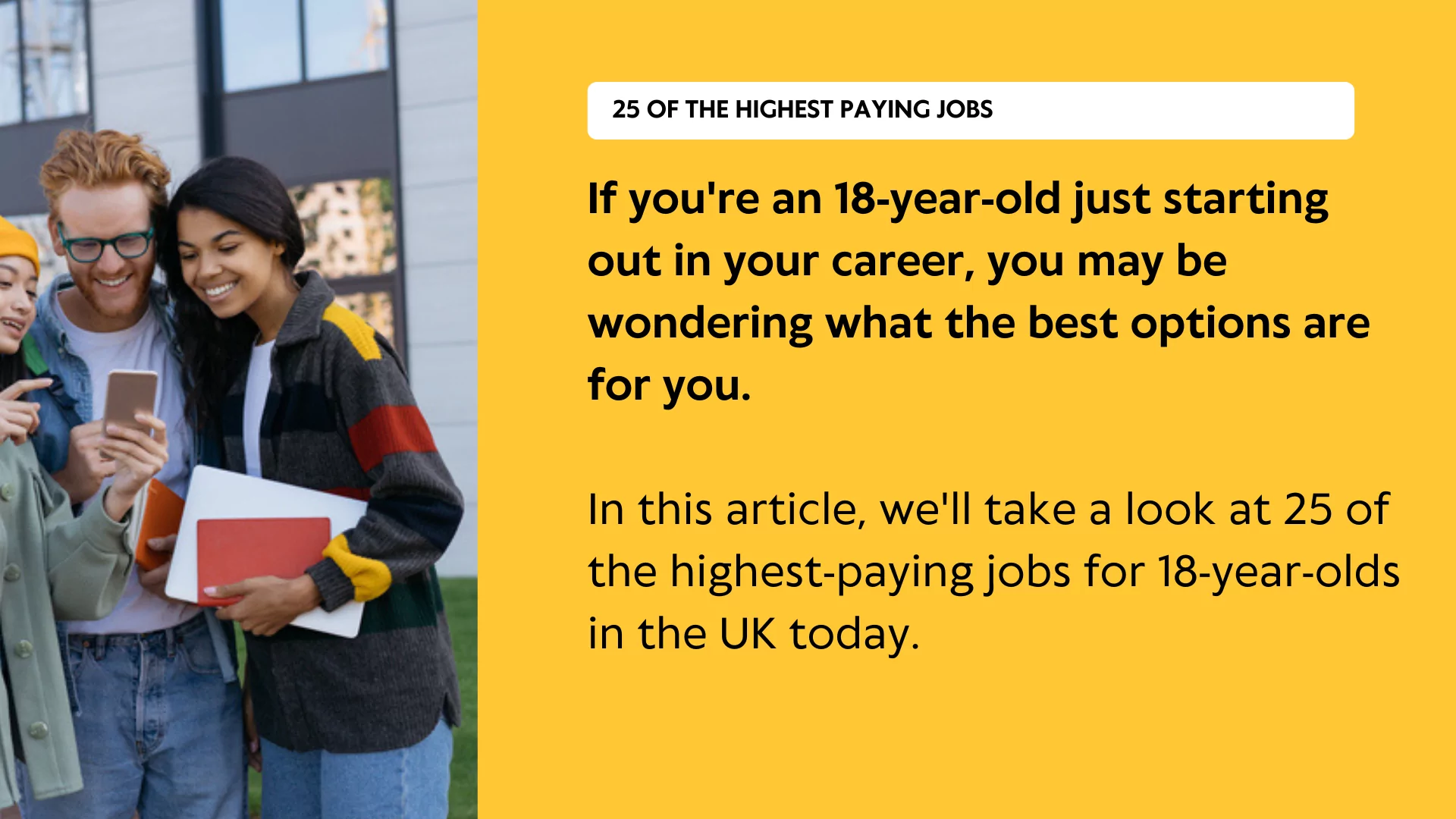25 of the Highest Paying Jobs for an 18-Year-Old CMD Recruitment